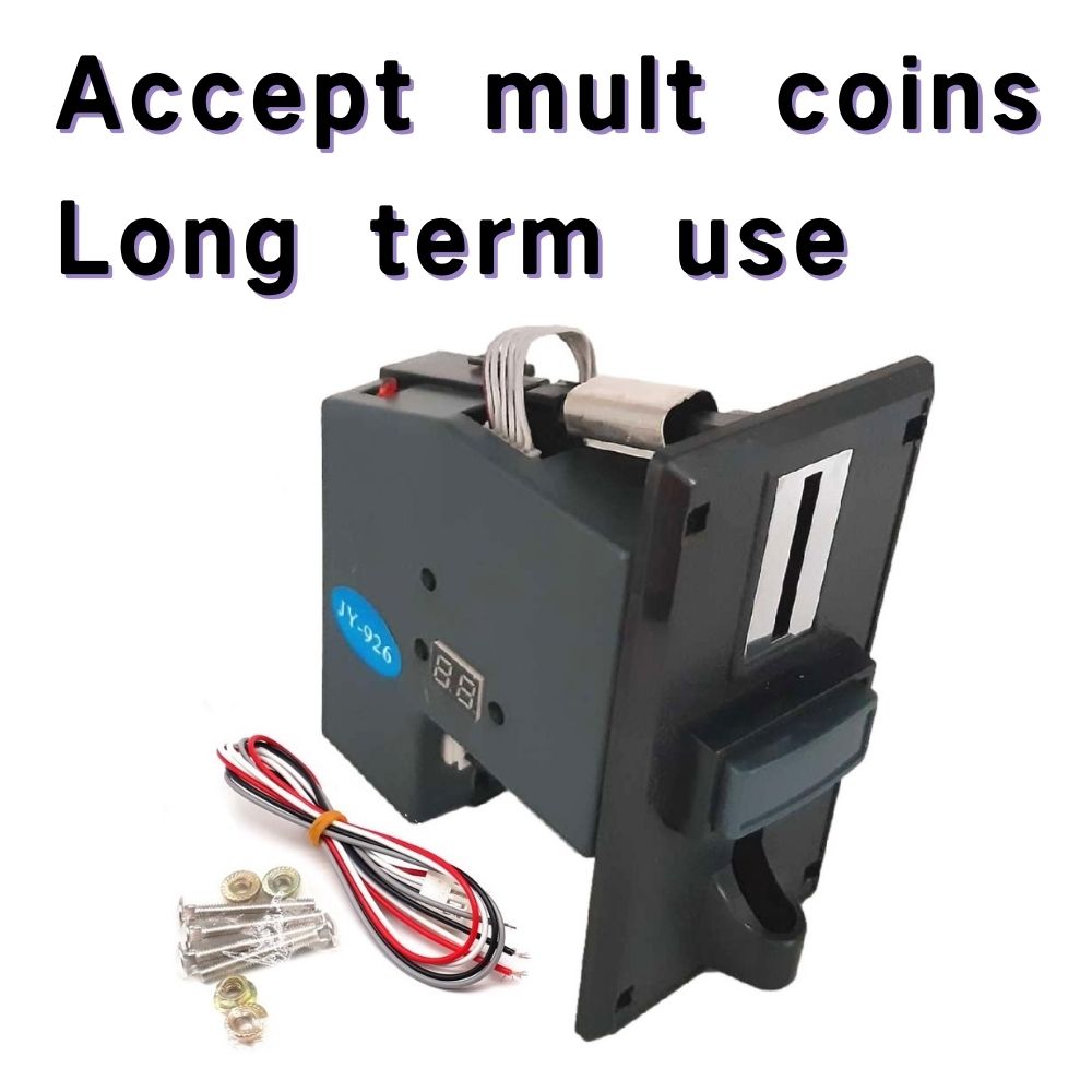 Coin Acceptor Selector - Accepteur de pièces multiples avec plaque