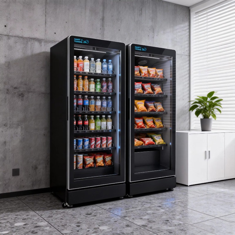 Open Vending Machine - Distributeur automatique intelligent IA combiné, kiosque