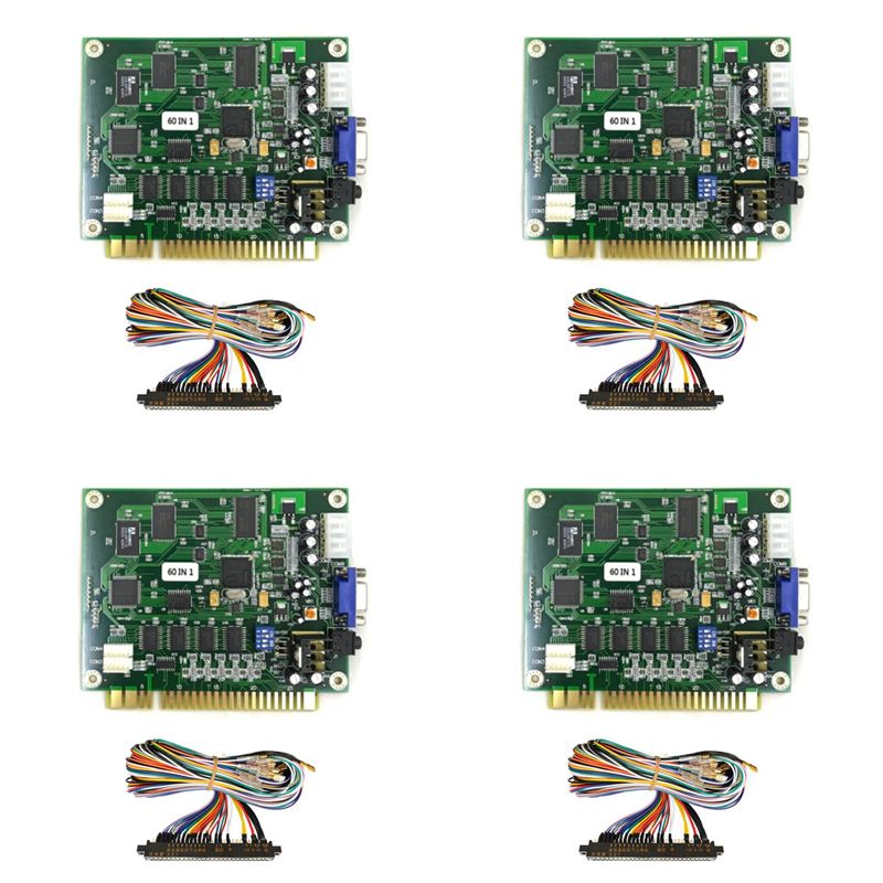 Carte de jeu d'arcade X64A-4X  - Usb Game Board Jamma avis et prix