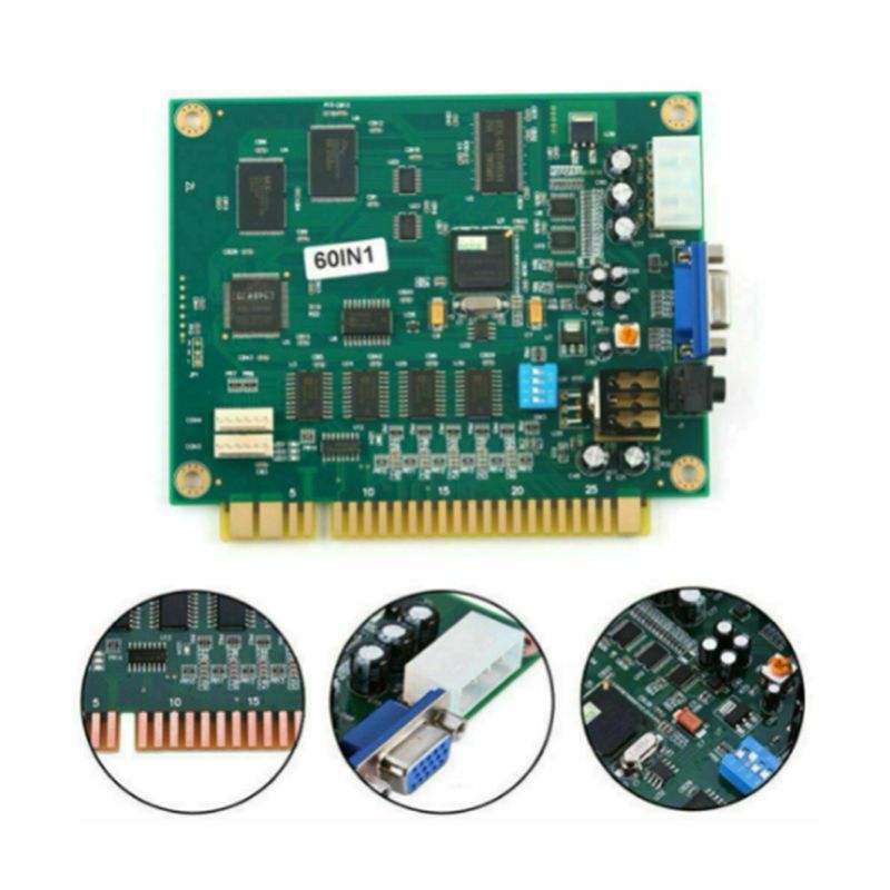 Carte de jeu d'arcade X64A-4X  - Usb Game Board Jamma avis et prix