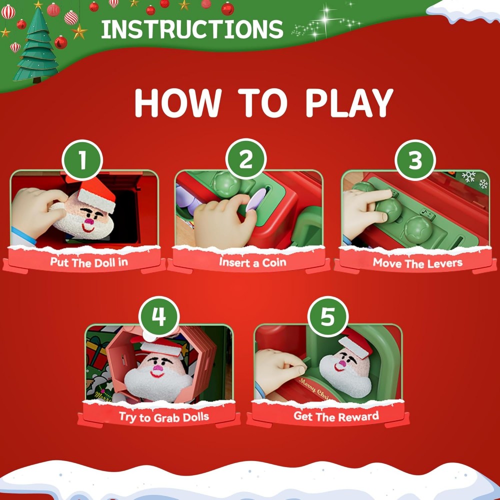 Machine à griffes de Noël pour - Vending Arcade Games avis et prix