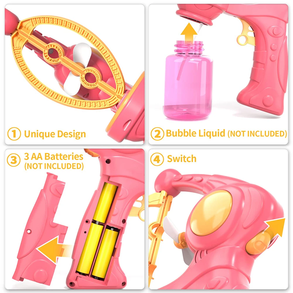 Pistolet à bulles automatique, - Bubble Gum Machine avis et prix