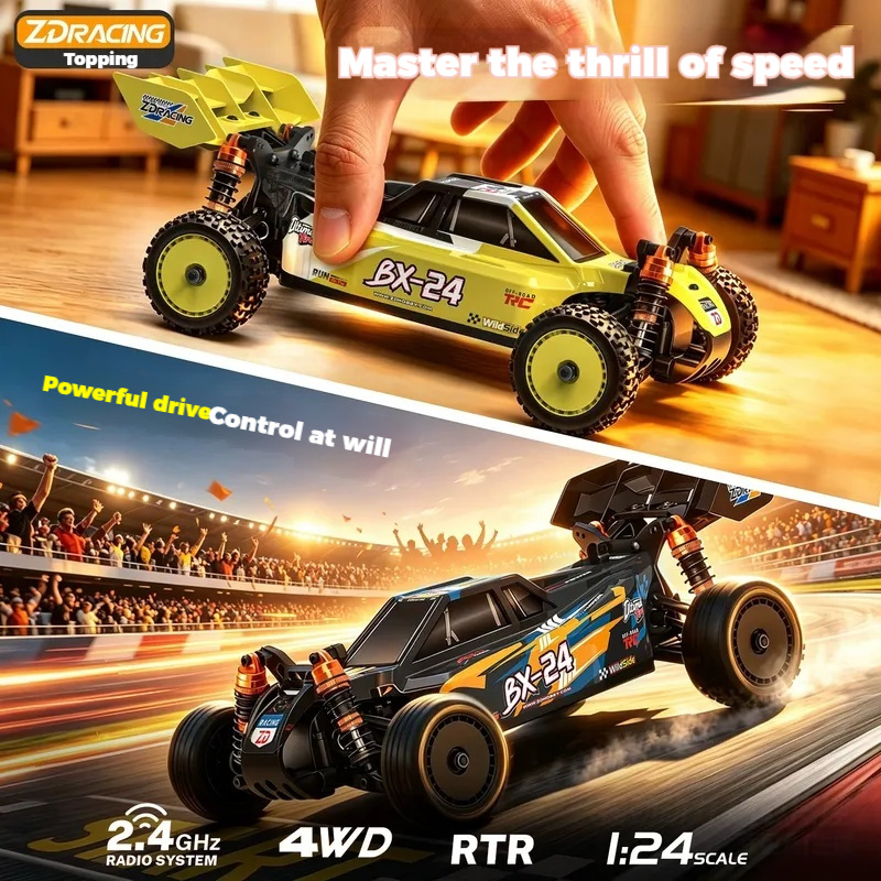 Zd Racing 1/24 Bx 24 4wd Brush - Racing Arcade Cabinet avis et prix