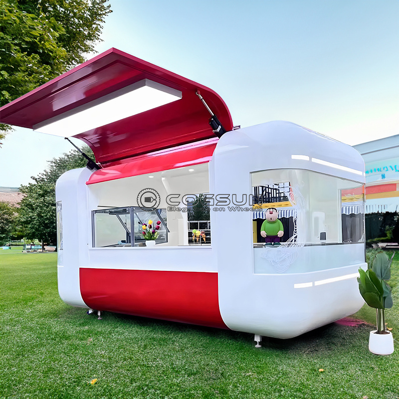 Remorque de nourriture Mobile  - Hot Dog Vending Cart avis et prix