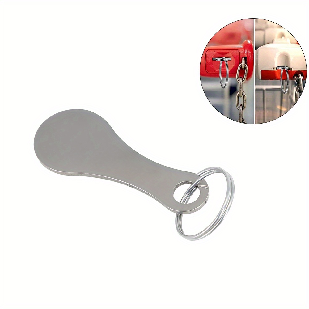 Porte-clés en acier inoxydable - Token Coin Mechanism avis et prix