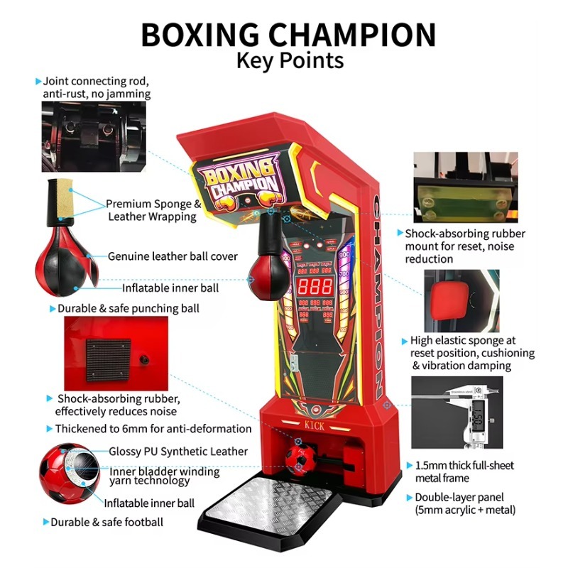 Machine d'arcade de boxe 2-en- - Boxing Machine Arcade avis et prix
