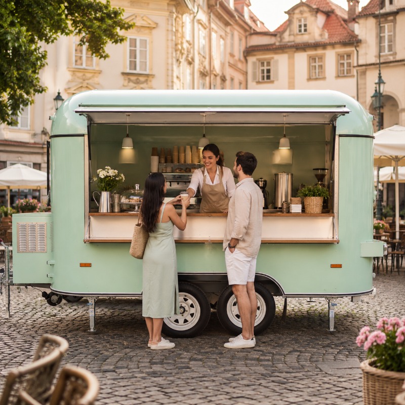 Chariot alimentaire commercial - Hot Dog Vending Cart avis et prix