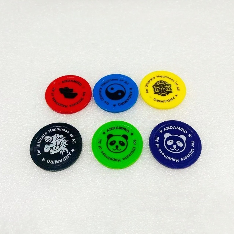 500 pièces de jetons en plasti - Token Coin Mechanism avis et prix